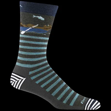 New Men's Animal Haus Crew Lightweight Sock Socks