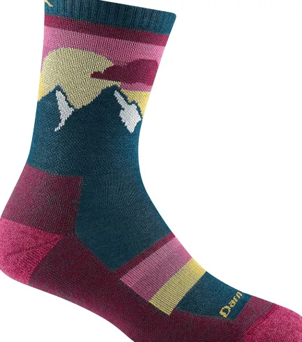 Clearance Sunset Ledge Micro Crew Hiking Sock |Canadian Footwear Socks