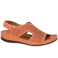 Best Nancy 02 Coral Leather Sandal Women Women's Sandals