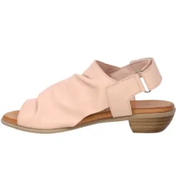 Online Vera 01 Nude Women's Back Strap Leather Sandal Women Women's Sandals