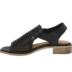 Sale Women's Tessa 01 Black Casual Back Strap Sandals Women Women's Sandals