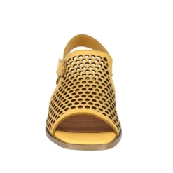 Hot Women's Tessa 01 Mustard Casual Back Strap Sandal Women Women's Sandals