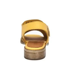 Hot Women's Tessa 01 Mustard Casual Back Strap Sandal Women Women's Sandals
