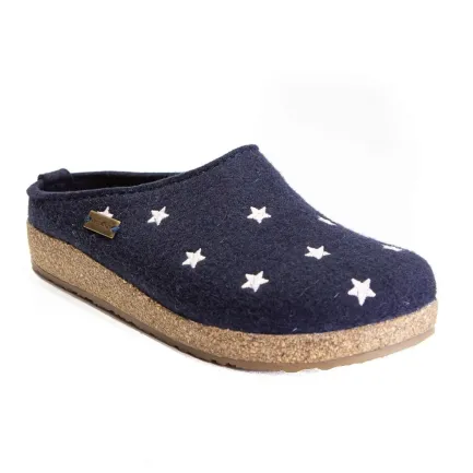 Clearance Grizzly Stelline Stars Wool Comfort Clog Women Women's Slippers
