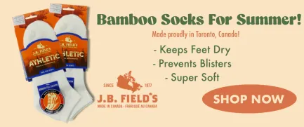 Best JB Fields Bamboo Featherweight Ankle 3-Pack (Medium) Socks