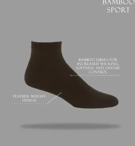 Hot Bamboo Sport 3-Pack Socks Socks