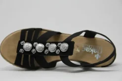 New Ladies 624B4-00 Decorative Wedge Sandal Women Women's Sandals