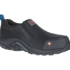 Best Jungle Moc Leather Men's Safety Slip-On Men's Safety