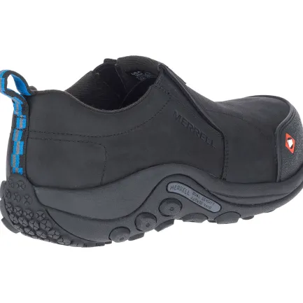 Best Jungle Moc Leather Men's Safety Slip-On Men's Safety