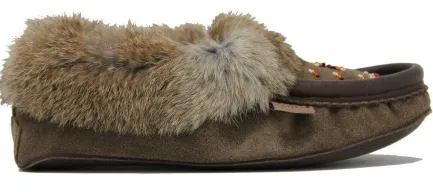Best Moccasins Beaded Fur Collar Women Women's Slippers