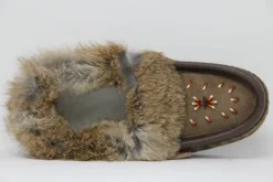 Best Moccasins Beaded Fur Collar Women Women's Slippers