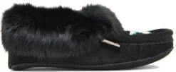 Online Moccasins Beaded Fur Collar Women Women's Slippers