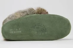 Hot Moccasins Beaded Fur Collar Women Women's Slippers
