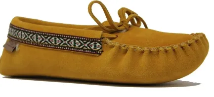 Hot Moccasins Lined Braid Women Women's Slippers