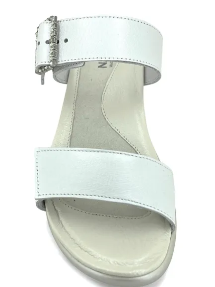 Online Recent White Pearl Women's Dress Slide Sandal Women Women's Sandals