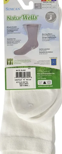 Hot NATUR WELLS BAMBOO Seamless Socks Socks