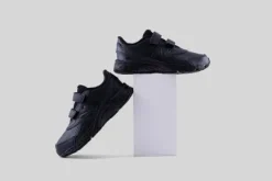 Hot Kids School Uniform Black Shoe YU680BB Kids Kid's Athletic