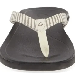 New Ho'opio Beach Thong - Bone Stripe Women Women's Sandals