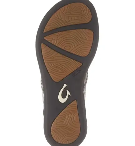 New Ho'opio Beach Thong - Bone Stripe Women Women's Sandals