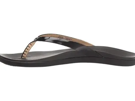 Outlet Ho'opio Women's Sandals - Black Patent Women Women's Sandals
