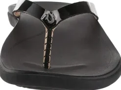 Outlet Ho'opio Women's Sandals - Black Patent Women Women's Sandals