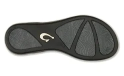 Sale Ho'opio Women's Thong Sandals - Silver Leather Canadian Footwear Women Women's Sandals