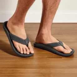 Hot Ulele Dark Shadow Flip Flop Sandal Men's Sandals