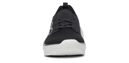 Best OOmy Stride White Black Sneaker Men's Shoes|Men's Athletic