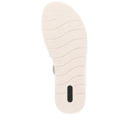Clearance D2073-80 White Women's Elastic Sandal Women Women's Sandals