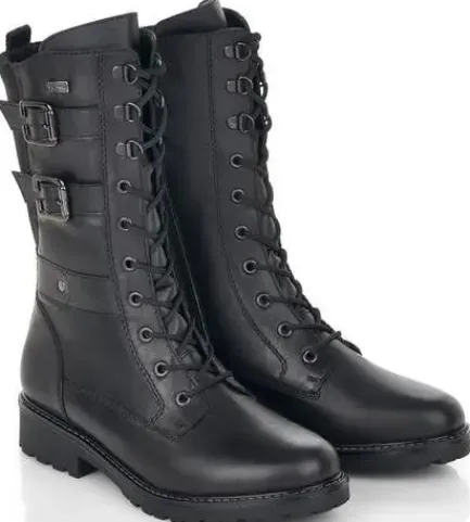 Fashion R6586-01 Stylish Mid-Height Boot Women Women's Winter|Women's Boots