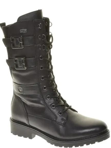 Fashion R6586-01 Stylish Mid-Height Boot Women Women's Winter|Women's Boots