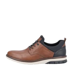 Online 14454 Men's Brown Easy Slip-on Oxford Men's Shoes