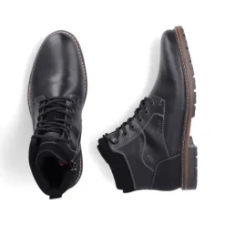 Fashion Men's Lace-Up Leather Boots Men's Winter|Men's Boots