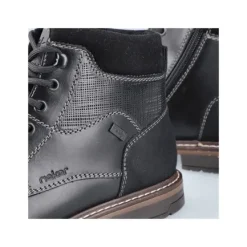 Fashion Men's Lace-Up Leather Boots Men's Winter|Men's Boots