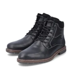 Fashion Men's Lace-Up Leather Boots Men's Winter|Men's Boots