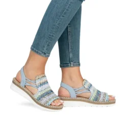 Best V1241-91 Women's Casual Blue Sandal Women Women's Sandals