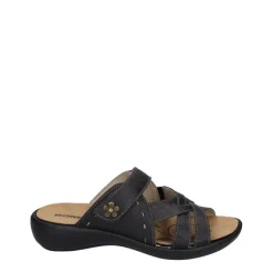 Online Ibiza 99 Black Women's Slide Sandal Women Women's Sandals
