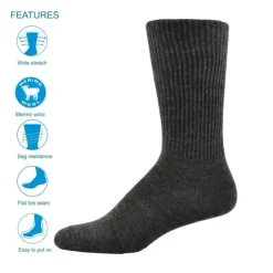 Clearance 449-12 Comfort Wool Socks
