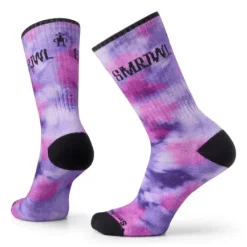 Clearance Athletic Far Out Tie Dye Print Socks Socks