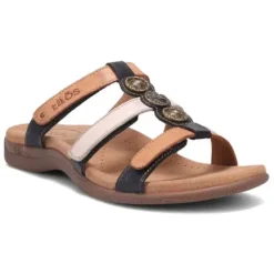 Fashion Prize 4 Tan Multi Women's Slide Sandal Women Women's Sandals