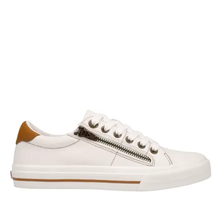 Fashion Z-Soul White/Golden Tan Women's Sneaker Women Women's Shoes