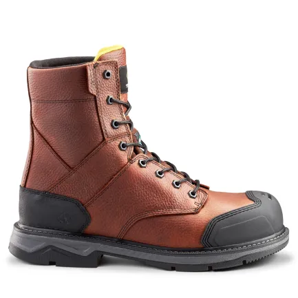 New Patton 8" Aluminum Toe Safety Work Boot Men's Safety