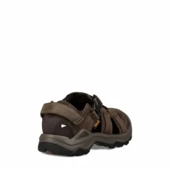 Clearance Men's Omnium 2 Leather Closed Toe Hybrid shoe Turkish Coffee Men's Shoes|Men's Sandals