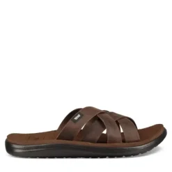 Hot Men's Voya Slide in Premium Leather Men's Sandals
