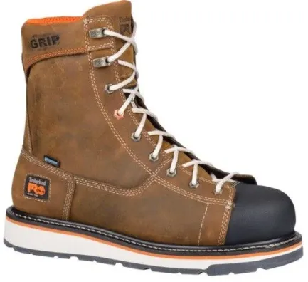 Best Men's Gridworks Waterproof 8-Inch Safety Boot Men's Safety