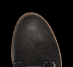 Outlet Toas Main Street Black Rugged Women Women's Boots