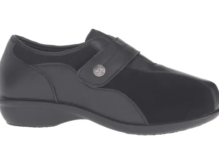 Outlet Women's Diana Strap soft leather and stretchable suede loafer. Women Women's Shoes